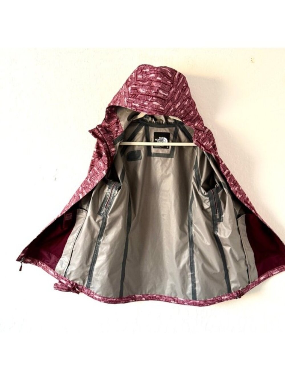 The North Face Novelty Venture Waterproof Rain Jacket purple Large - Picture 5 of 14